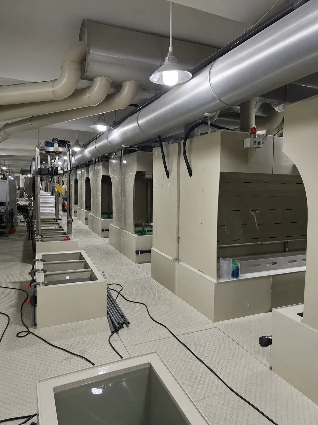 Real jewelry plating line used in Jinming's production workflow