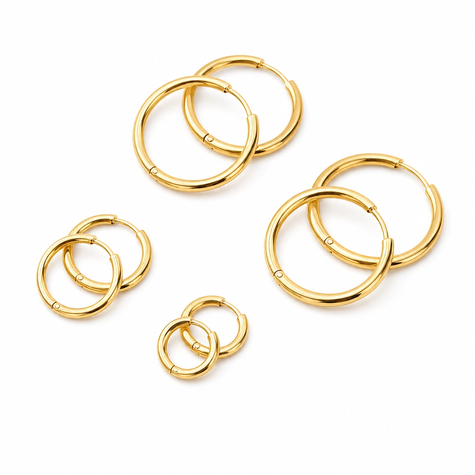JM-E035 Hoop Earring Set