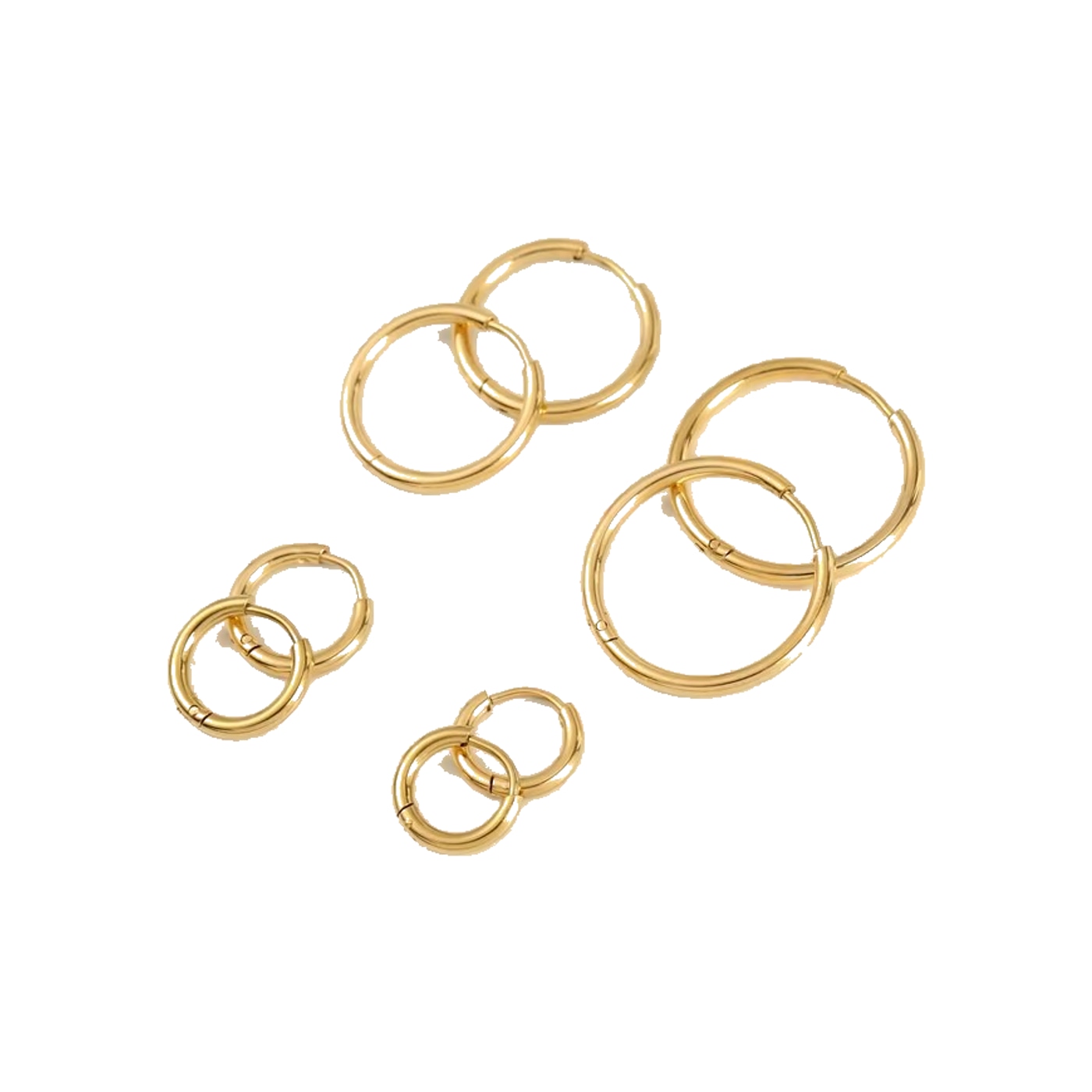 JM-E035 Hoop Earring Set